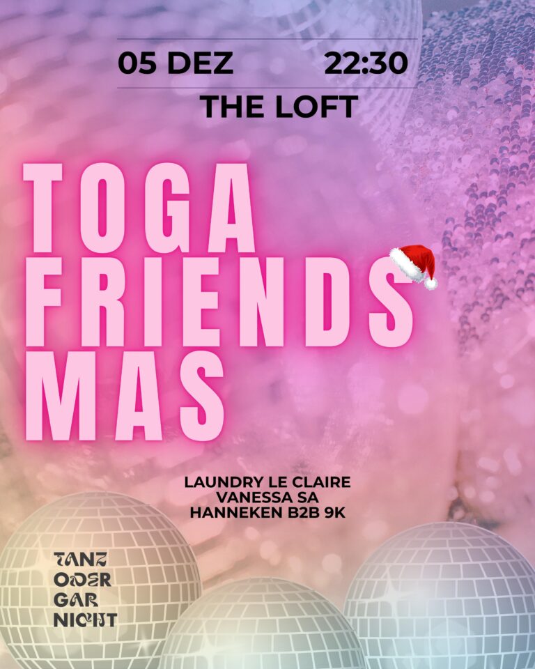 05.12. toga friendsmas