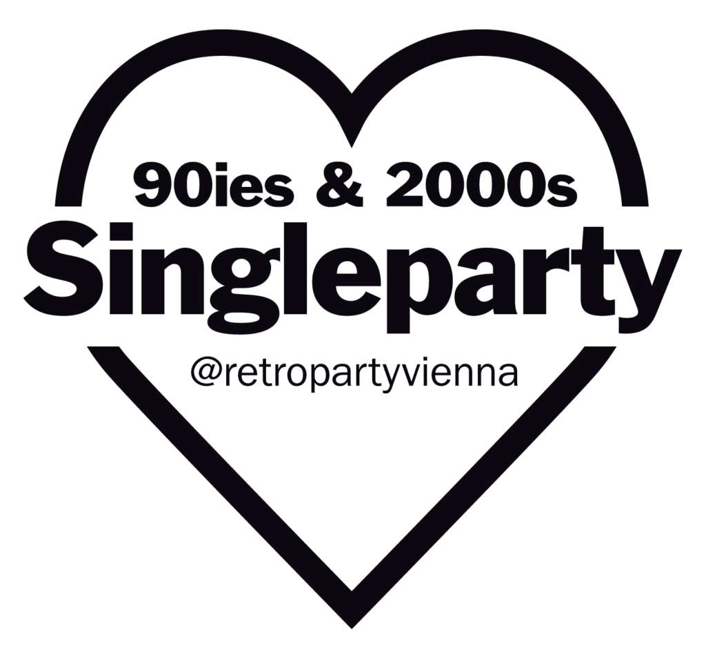 singleparty 90ies+2000s retropartyvienna logo 2022