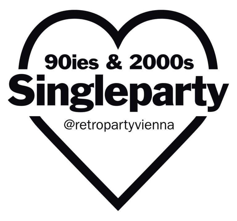 singleparty 90ies+2000s retropartyvienna logo 2022