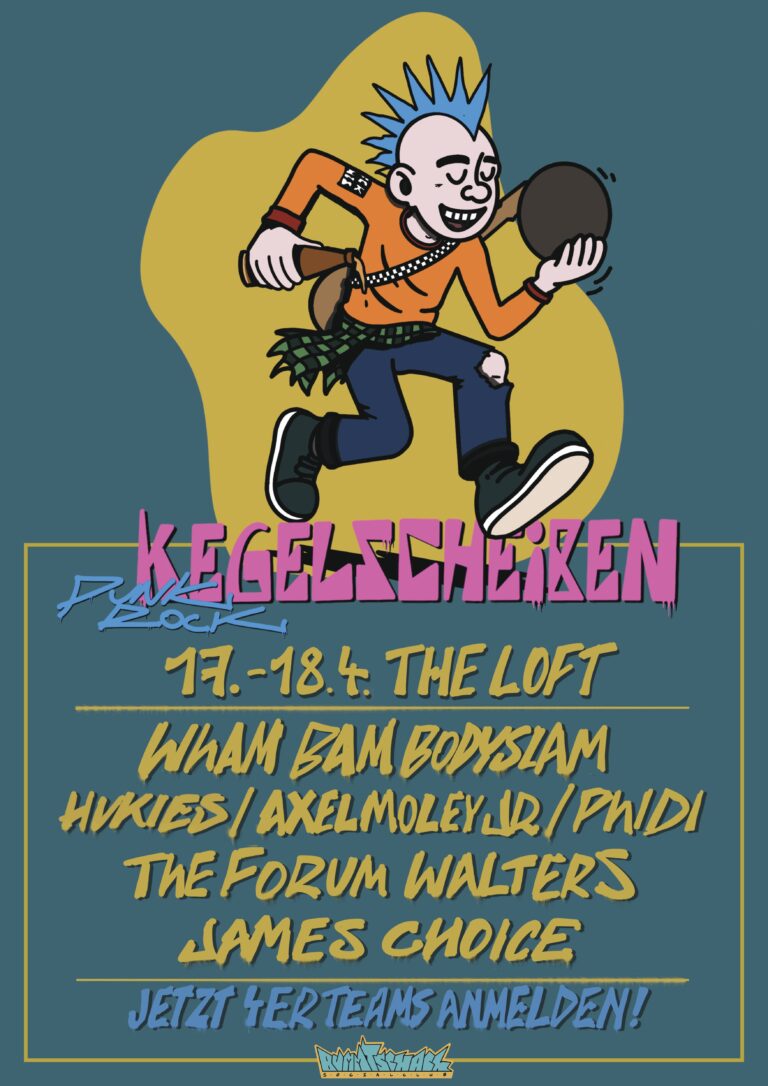 17. + 18.4. punkrock kegelschreiben