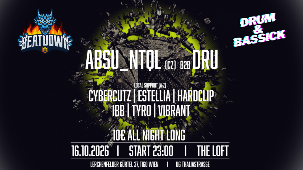 16.10 beatdown x drum & bassick